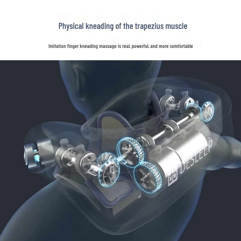 Desleep 3D Neck and Shoulder Massager Pillow