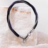 Stress Zero Triple Coil Leather Bracelet (C2503AC1304)