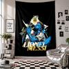 Wall TapestryMessi Art Hanging Cloth Decorative Background Cover for Room Decoration