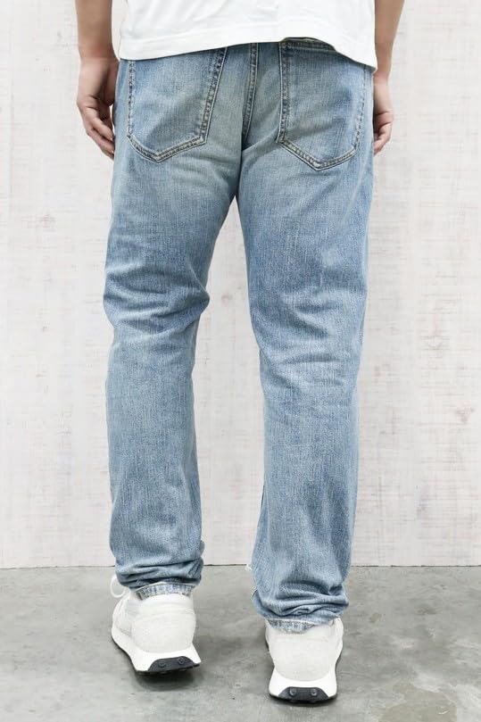 Diesel Men's 2019 D-STRUKT Slim Fit Denim Pants, Size 30, Indigo Blue, Model A12026R08BI 01