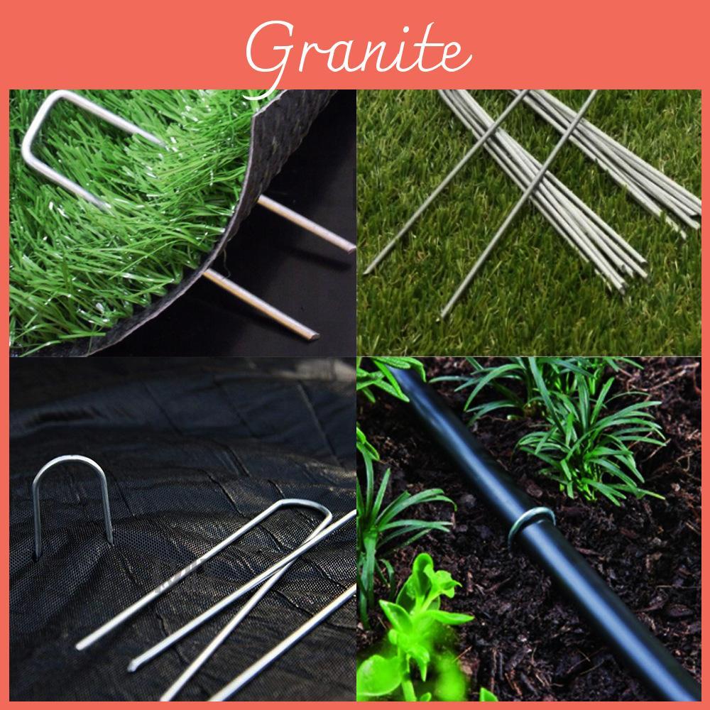 High-quality Galvanized Steel U-shaped Stakes For Securing Landscape Fabrics And Garden Nets
