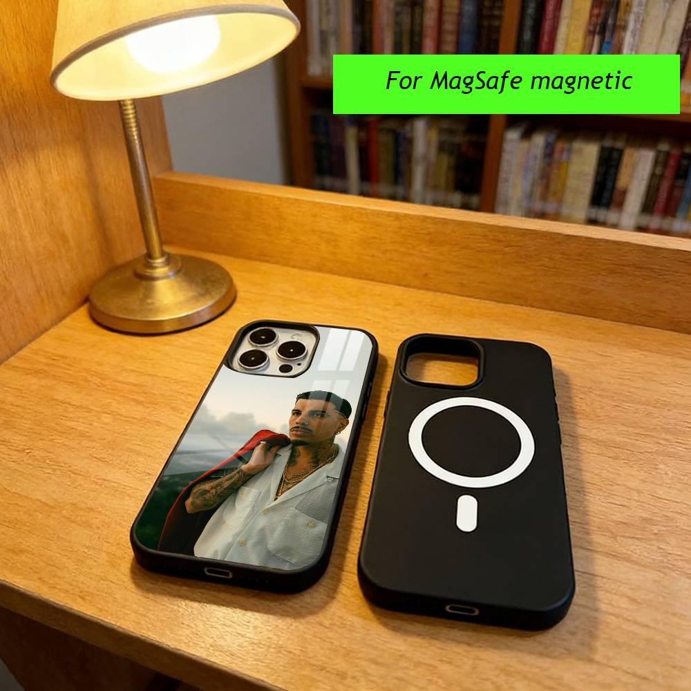 Singer R-Rauw Alejandro Phone Case For iPhone17,16,15,14,13,12,11 Plus,Pro Magnetic with Magsafe Wireless Charging
