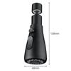 360 Rotating Faucet Extender Three Modes Anti-Splash Sink Faucet Sprayer for Kitchen Bathroom Home Water Saver Shower Spray Head