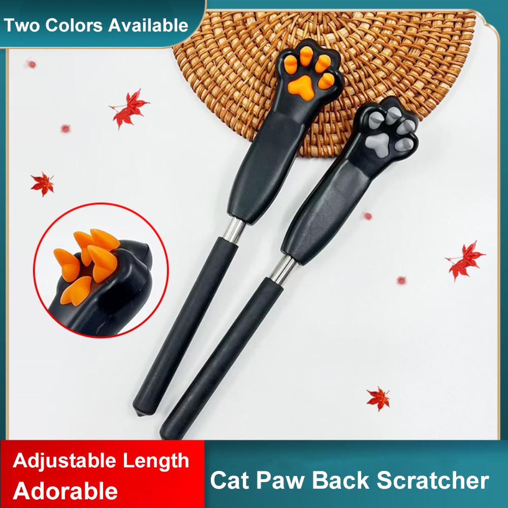 Extendable Cat Claw Back Scratcher Scratching Hand Back Carding Stick for Itch Massager Body Grab Relax Scraper for Tickle