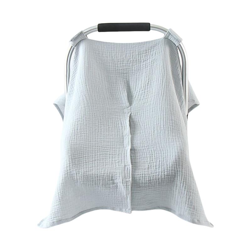 

Чехол для детской коляски Мягкий и дышащий Рукав для сиденья тележки Ветрозащитный Корзина Защитный чехол от солнца для детской коляски серый