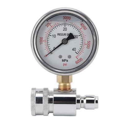 Ukazatel tlakové myčky 6000 psi Vysokotlaký 3/8palcový rychlospojka Příslušenství Příslušenství