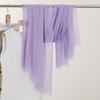 Monochrome Thin Scarf Women'S Sunscreen Shawl Solid Color Simple Imitation Cotton And Linen Silk Scarf High-End Yarn