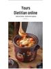 In Stock Fully Automatic Electric Stew Pot: 2.5-6L Ceramic Multi-functional Clay Pot for Soups, Porridge, and Health Cooking