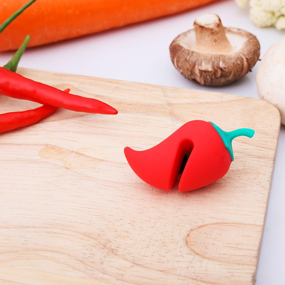 1pcs Spill-proof Lid Lifter for Soup Pot Kitchen Tools Lid Stand Silicone Heat Resistant Holder Keep The Lid Open Kitchen Tools
