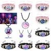 Kpop Demon HHunte Bracelet Huntrix Necklace Bracelet  Anime Hunter Hanging Pendants Party Supplies Fans Favor Gifts