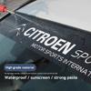 PJHC7 Car Windshield Decoration Sticker Decal Waterproof Accessories For Citroen C4 C3 C5 C5X e-C4 X e-C3 C-Elysee Berlingo C1 C6 C2