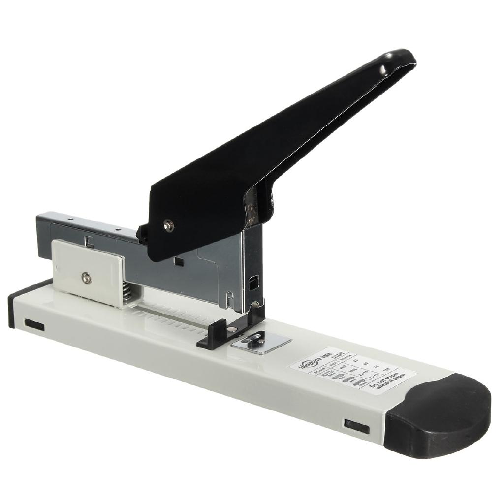 Adjustable Binding Thickness Metal Paper Stapler Fit Staples Heavy Duty 120 Sheets Stapler With Ruler 23/8, 23/10, 23/13,24/6