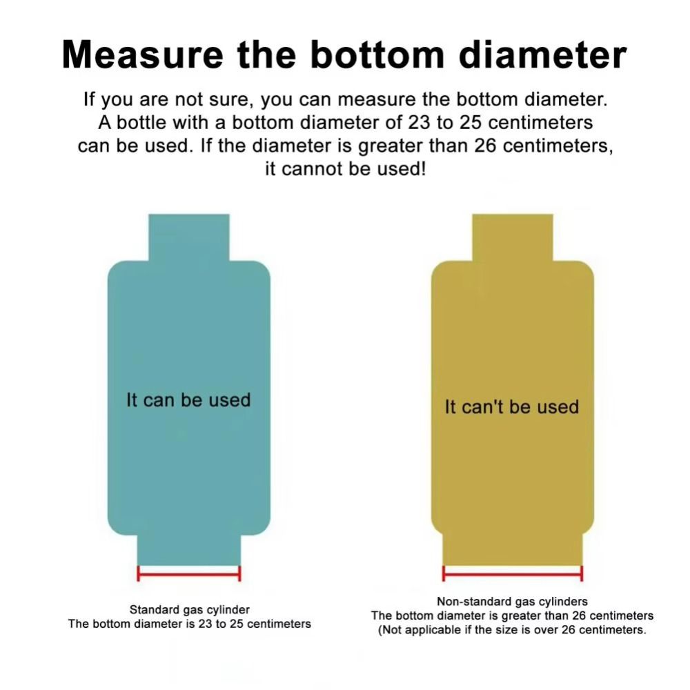 Moveable Wheels Cylinder Gas Bottle Mobile Bracket Gas Tank Bracket Outdoor Indoor