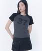 MISEKI SEOUL Miseki 37 Raglan Short Sleeve Charcoal