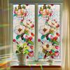 Vibrant Watercolour Magnolia Home Decor Window Sticker