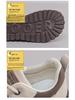 2024 Autumn White Korean-Style Women's Running Shoes with Thick Soles, Model XQ229