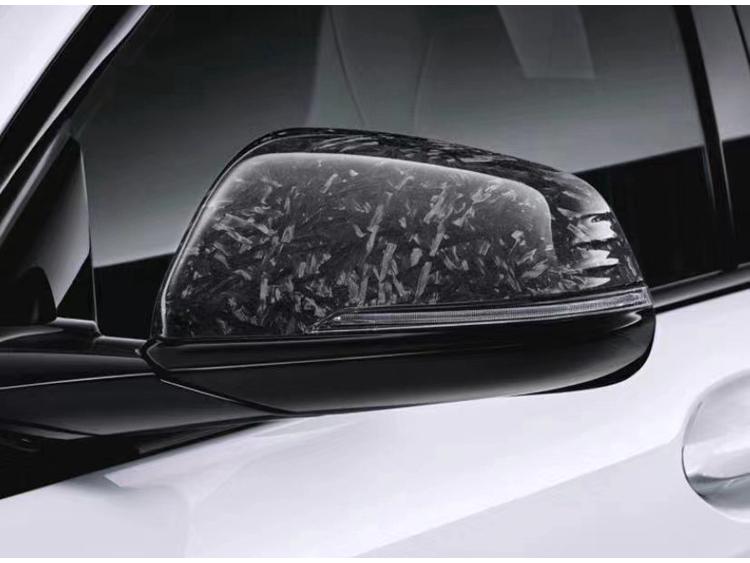 BMW X1, X2, 1, 2 Series, Z4/G29 F48 Dry Carbon Fiber Rearview Mirror Cover