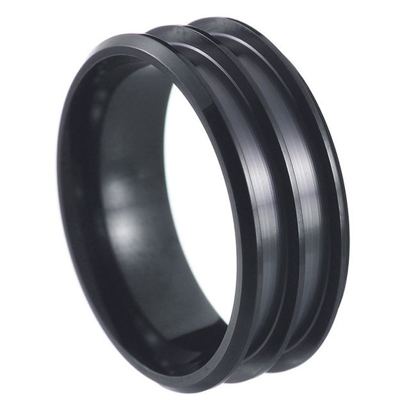 Fashion Popular Jewelry Ornament DIY Handmade Titanium Steel Ring Ring Ring Eardrop Frame 304 Stainless Steel Accessories Thumb Ring