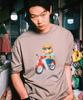 PHYPS MOTORCYCLE Honda Bear T-Shirt Brown