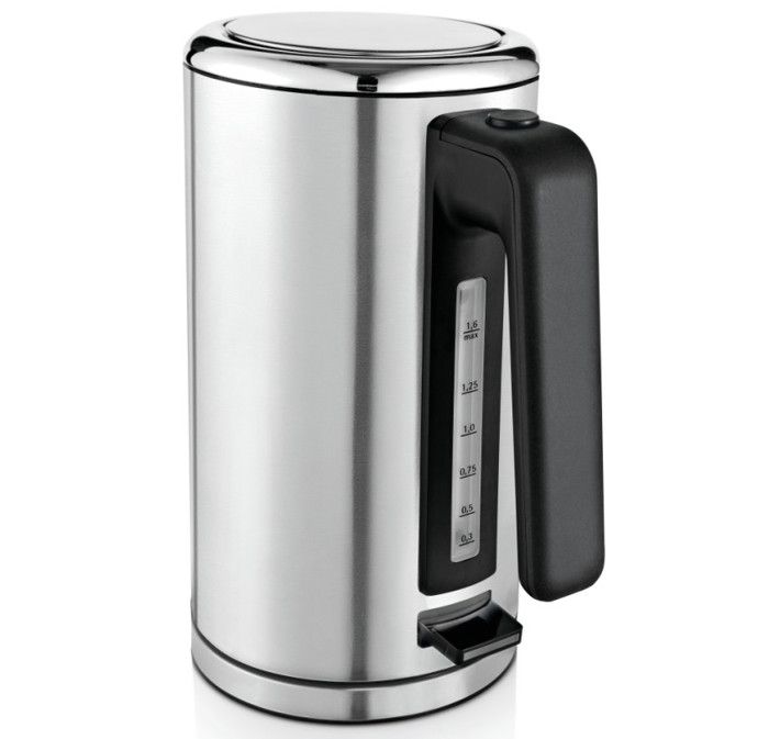 Bouilloire électrique wmf lono - 1,6l inox - puissance 2400w - filtre anti-calcaire amovible