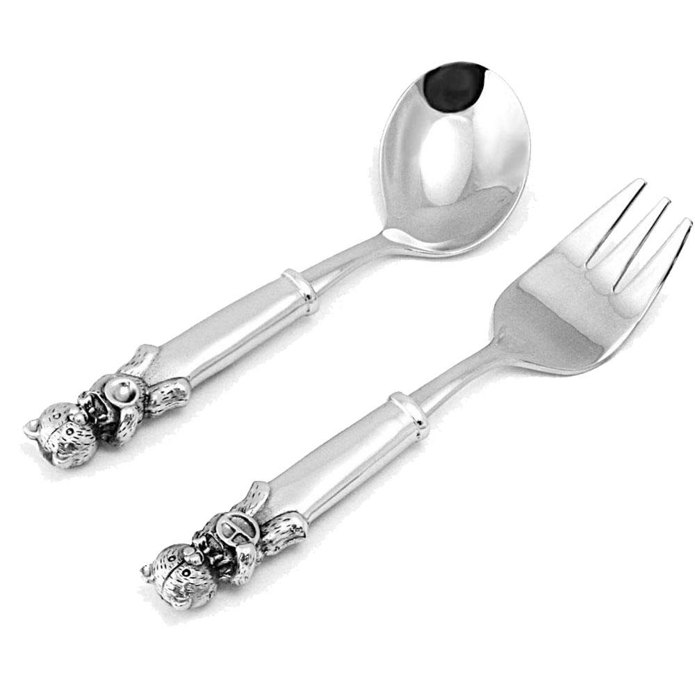 Royal Selangor Teddy Bears' Picnic Cutlery Set (Fork&Spoon)