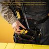 Multi Pocket Tool Pouch Waterproof Waist Belt Tool Bag Organizer with Adjustable Belt Waist Pack for Electrician Work