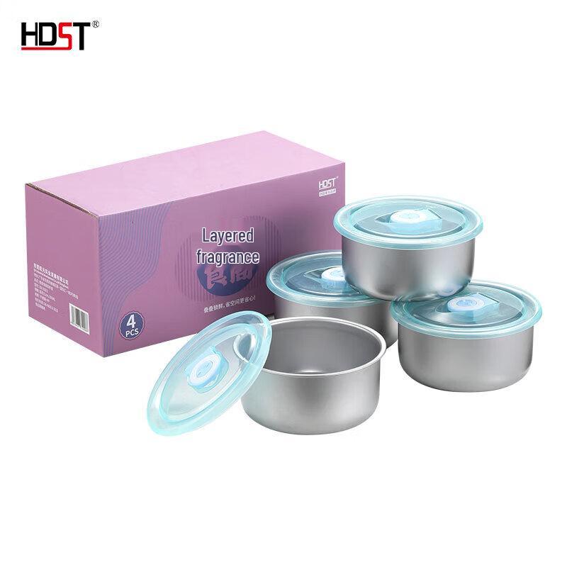 Stainless Steel Food Storage Bowl Set