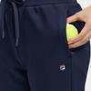 Fila Tennis Minimalist Classic Retro Casual Comfortable Straight-Leg Knit Sports Pants Women bottoms Sky-Blue A11W613601FBU