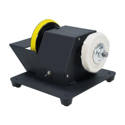2in1 Dual Wheel Sander and Sanding Disc Polisher Mini Sander Sanding Machine 7 Adjustable Speed
