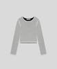 Loutaideu Layered Long Sleeve T-Shirt [Black]