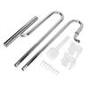 Stainless Steel Aquarium Plant In  Out    Oil film Skimmer Filter Pipe(12Celsius16 mm)