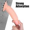 Anální kolík Silná přísavka Dildo Měkká a smyslná simulace Bump Design Penis Vtlačující Sex Dildo Žena Supply