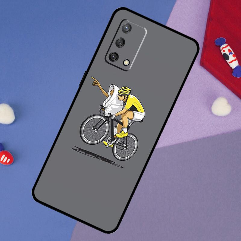

Cycling Bike Case For Oppo A60 A80 A40 A6 A5 Pro A15 A16 A17 A57 A94 A74 A54 A76 A96 A18 A38 A58 A78 A98 OPPO A5 Pro 5G
