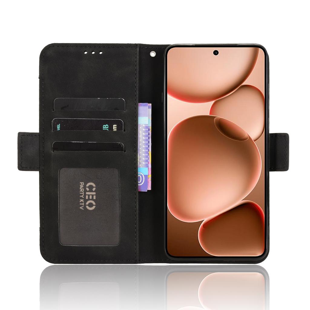 For Oppo Find X8 Ultra 5G Leather Case Phone Wallet Cover with Multiple Card Slots