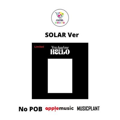 SOLAR Ver ZEROBASEONE 3. MİNİ ALBÜM Merhaba dediğinde beni yakaladın
