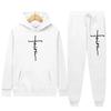 2026 Men's Hooded Sweatshirts and Men Pants Casual Men's Tracksuit Sportswear Autumn Winter Men Suit Men's Clothing Leisure Sets Male