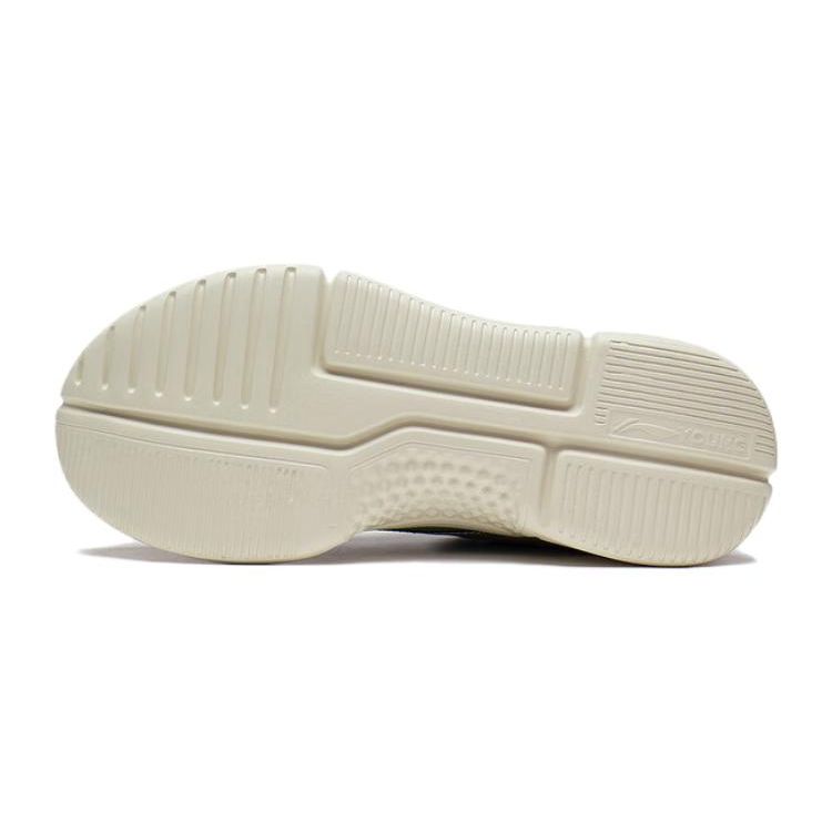 Li Ning Youth  Childrens Sports Trend Shock Absorbing Lightweight Non-Slip Anti-Kick Casual Shoes Kids Casual Shoes Gray Green YKCS192-43