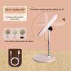 Adjustable LED Makeup Mirror Rotation Portable Cosmetic Mirrors Vanity Mirror with Lights  Toilet