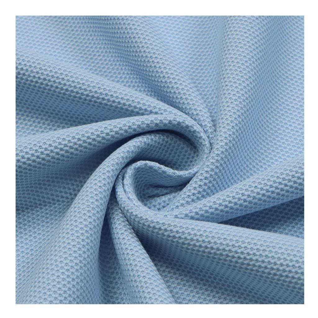 240g Pure Cotton Long Sleeve Polo Shirt, Breathable Double Pique Knit - School Uniform Sportswear