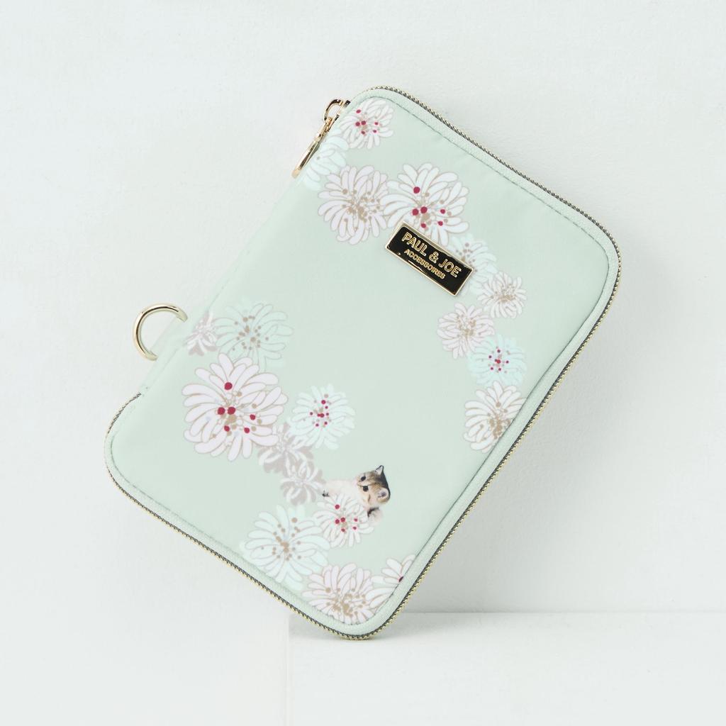 Paul Joe Multi Pouch Vertical Chrysantheme Nounette Mint & PJA-P1354 &