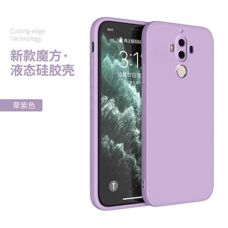 Applicable Huawei mate1 mobile phone case protective case pro classic straight edge Rubik's cube liquid silicone