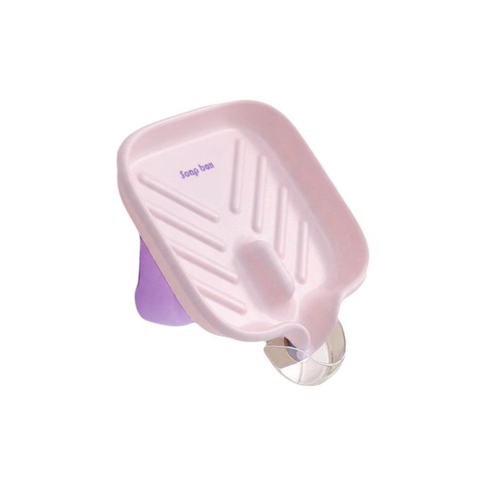 Adjustable Angle Flexible Angle Soap Rack Suction Cup Self Draining Soap Holder Soap Rack Shower
