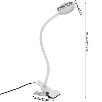 New Portable Permanent Makeup Eyebrow Tattooing Tattoo Rding USB Desk Lamp(Silver)