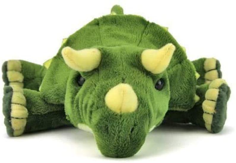 Calorata Triceratops Plush Toy Realistic Dinosaur Toy Doll Gift Present Birthday Christmas Present (Nestling Series/Soft Touch) (Twice Tested) /