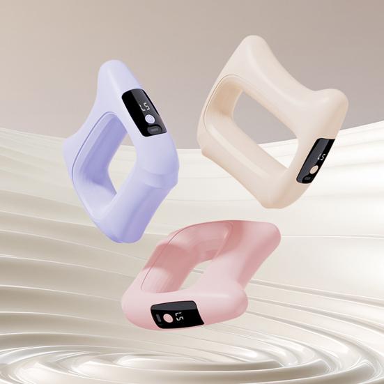 Electric Fascia Massage Ring 5 Intensities Adjustable Muscle Relief Fat Burning Cordless Massager Quiet Portable Deep Tissue