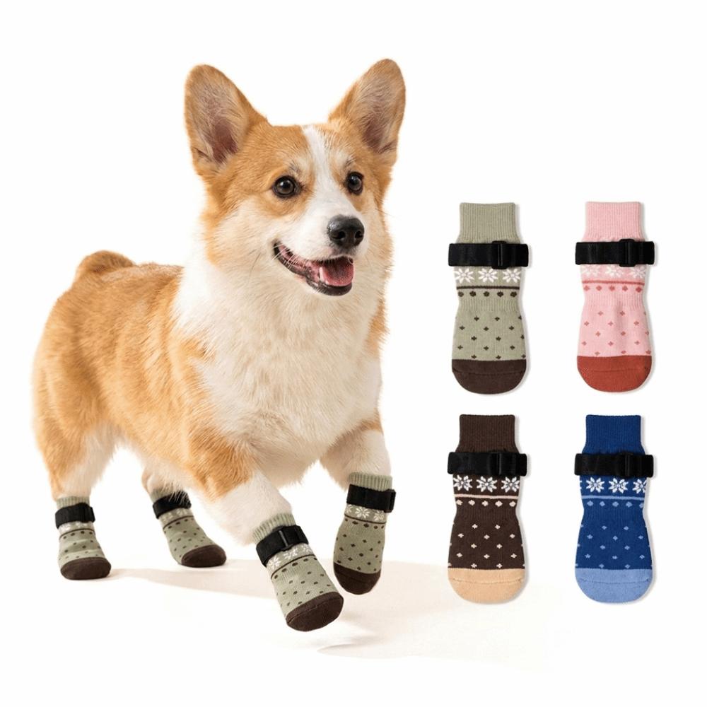 1 Set Breathable Puppy Sock Anti Slip Pet Sock Durable Dog Sock  Summer Wear