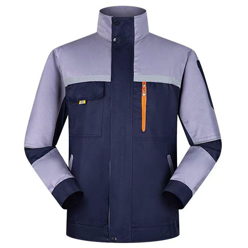 Unisex Workwear Set: Durable Long Sleeve Uniform for Auto Repair and Construction