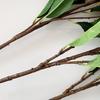Artificial Peony Flowers 35.8" Faux Peony Stems Realistic Fake Silk Peony Branches with 3 Bloom Heads And 2 Buds for Vase DIY Bouquet Weeding