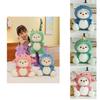 Adorable Fashionable Plush Transformation Bear Doll With Soft Materials For Kids Gifts