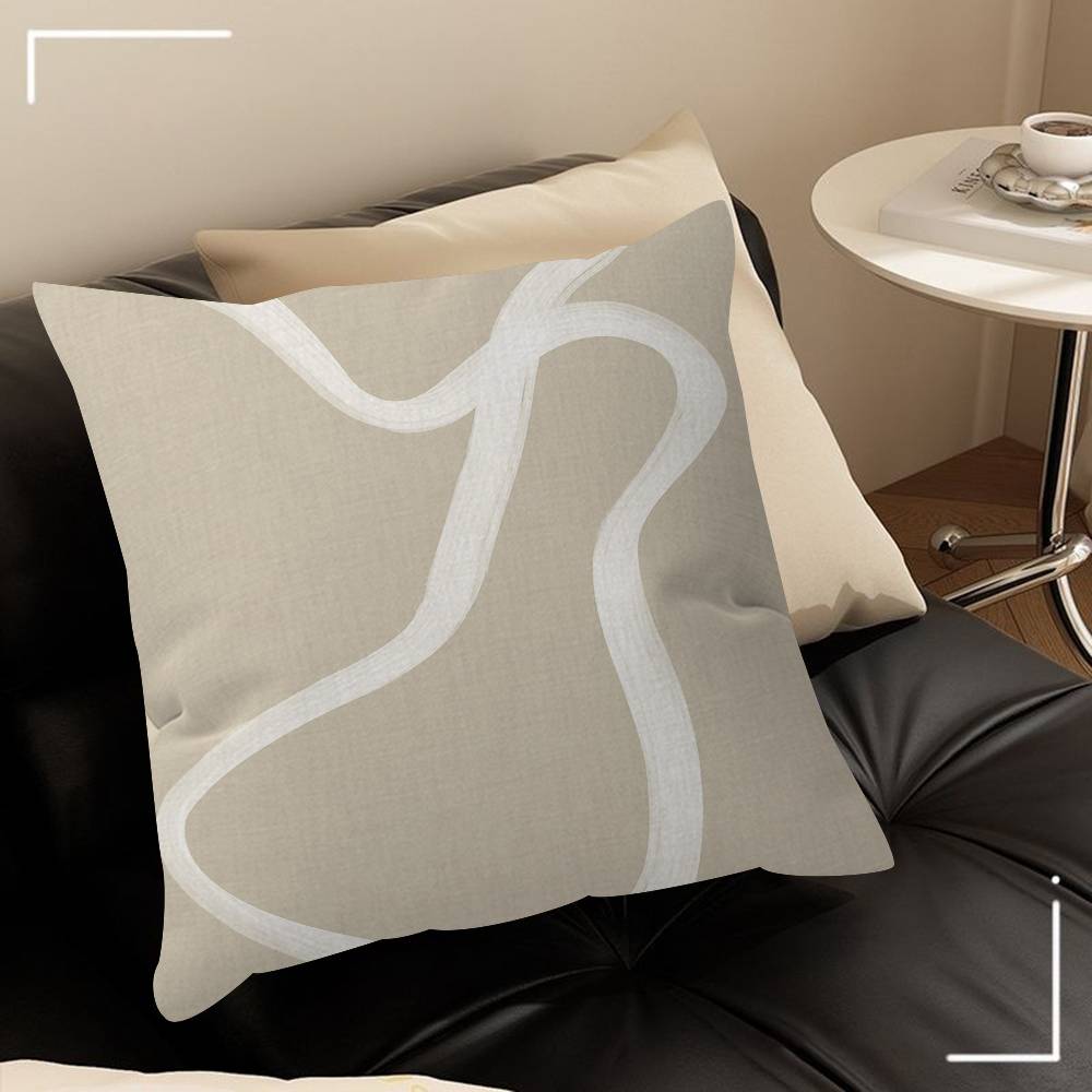 Abstract Boho Geometric Line Pillow Anime Pillow Sofa Bed Head Pillow Cover Cushion Cover Fashion